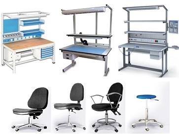 İLTEK TECHNOLOGY Technical Work Benches and ESD Chairs